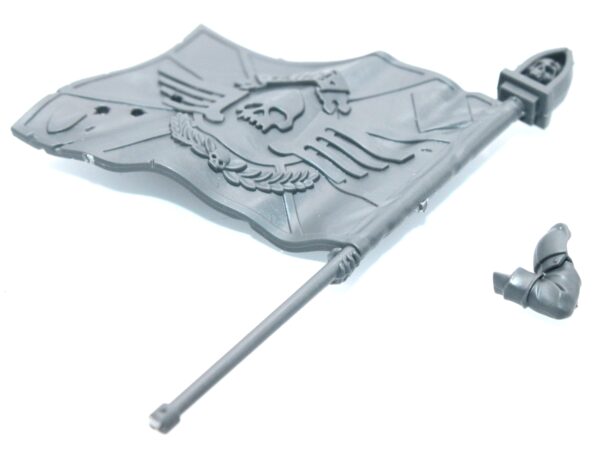 Death Korp of Krieg Command Squad Banner and Arm