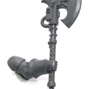 Wolf Guard Headtakers Right Arm Power Axe C