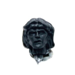 Knight of the Realm Bare Head with Long Hair and Torc