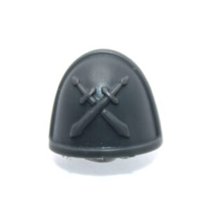 Deathwatch Kill Team Sable Swords Shoulder Pad
