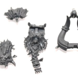 Chaos Space Marine Demon Prince Khorne Head