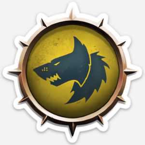 Warhammer 40K Space Wolves Vinyl Sticker 3" x 3"